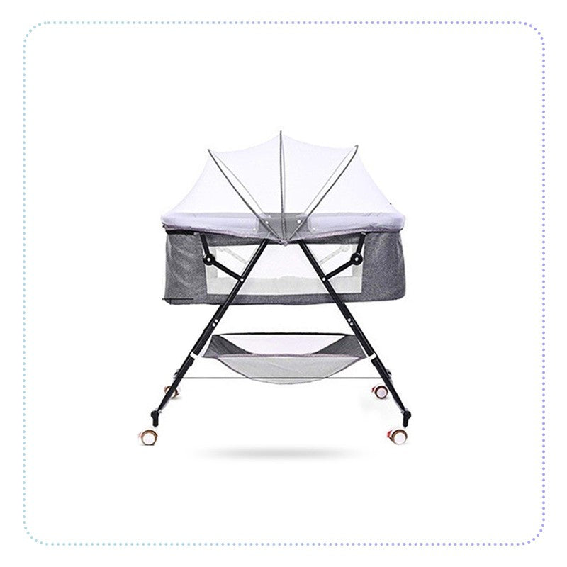 Multi Functional Portable Baby Cradle Bed-ကလေးခေါက်ပုခက်