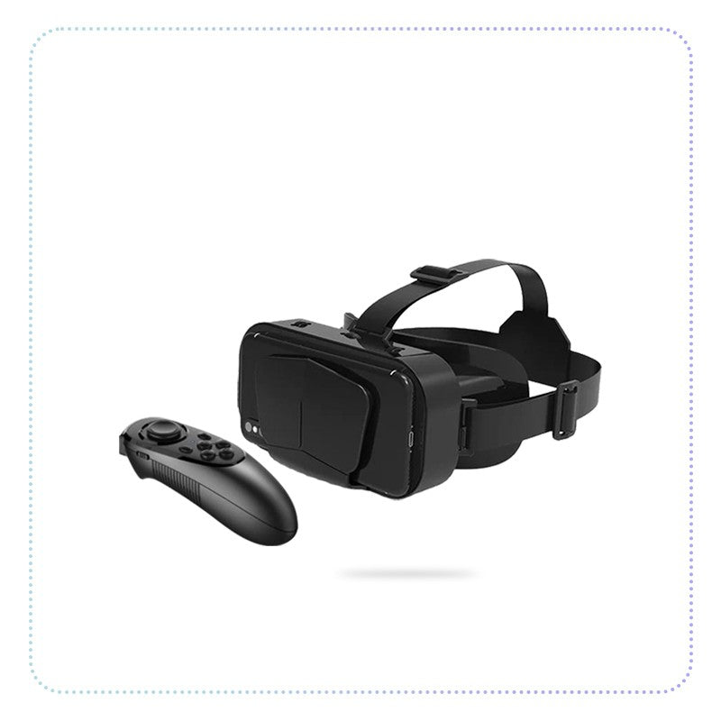 Original G10 IMAX Giant Screen Virtual Reality Google Cardboard Helmet for 4.7-7" Smart Phone Matching Joystick-ဖုန်းထည့်သုံး ကြိုးသိုင်း 3D မျက်မှန်