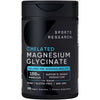 Sports Research Chelated Magnesium Glycinate 160mg, 200 Veggie Capsules