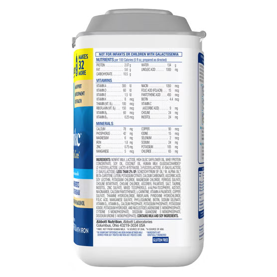 Similac 360 Total Care with 5 HMO's, Non-GMO Infant Formula Powder, 40 oz