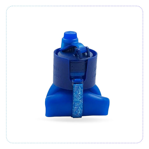 Silicone Folding Water Bottle-အိတ်ဆောင် ခေါက်ရေဘူး