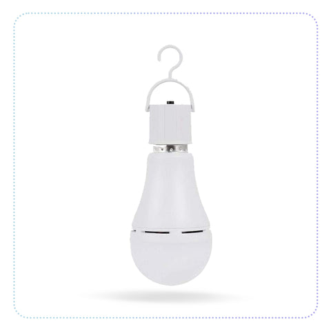 Rechargeable Emergency Light Bulb-မီးပျက်ချိန် အသင့်ထွန်းမီးလုံး