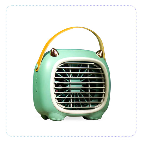 Mini Portable Cat Air Cooler-ရေငွေ့ထုတ် လေအေးပန်ကာ