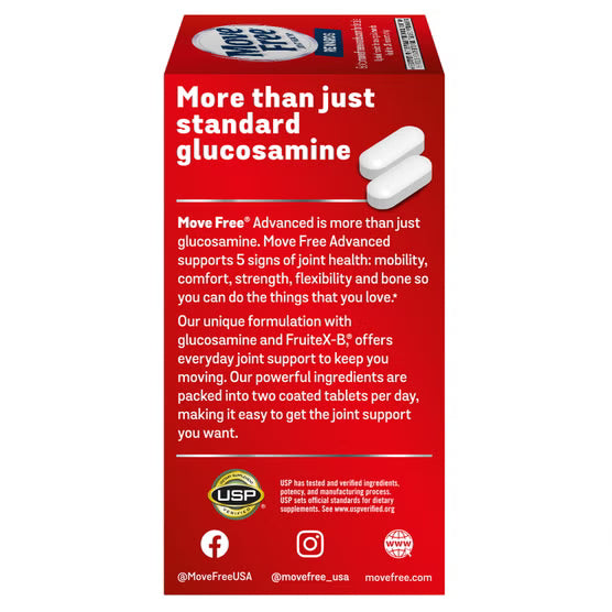 Schiff Move Free Advanced Joint Supplement, 200 Tablets