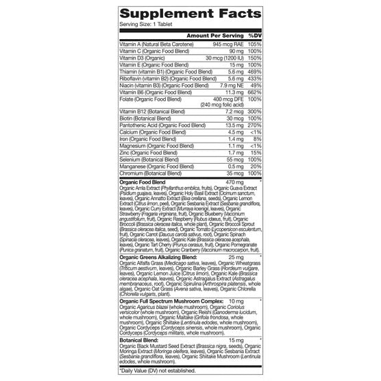 Kirkland Signature USDA Organic Multivitamin, 80 Coated Tablets
