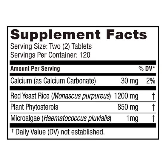 Weider Red Yeast Rice Plus 1200 mg, 240 Tablets