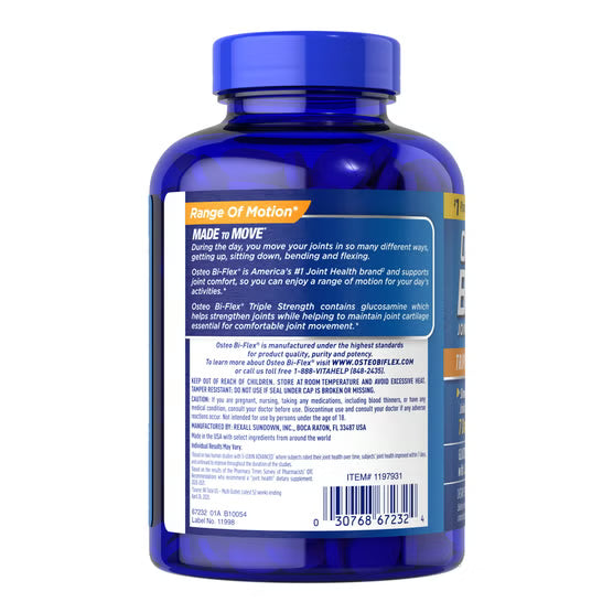 Osteo Bi-Flex Triple Strength, 200 Tablets