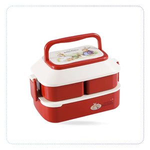 Cute rabbit children's lunch box - အံခွက် 3 ခုတွဲ ထမင်းဘူး