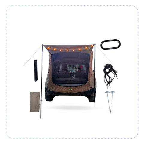 Extension Car Tent - UV ကားနောက်ဖုံးဆက် တဲအစွပ်