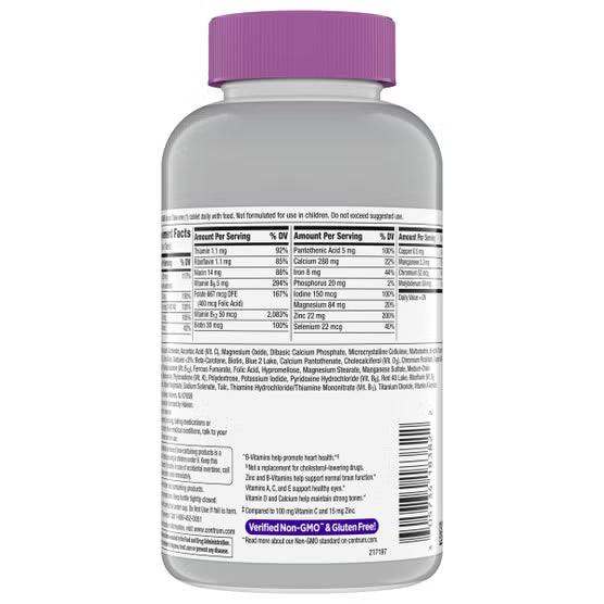 Centrum Silver Women's 50+ Multivitamin, 275 Tablets