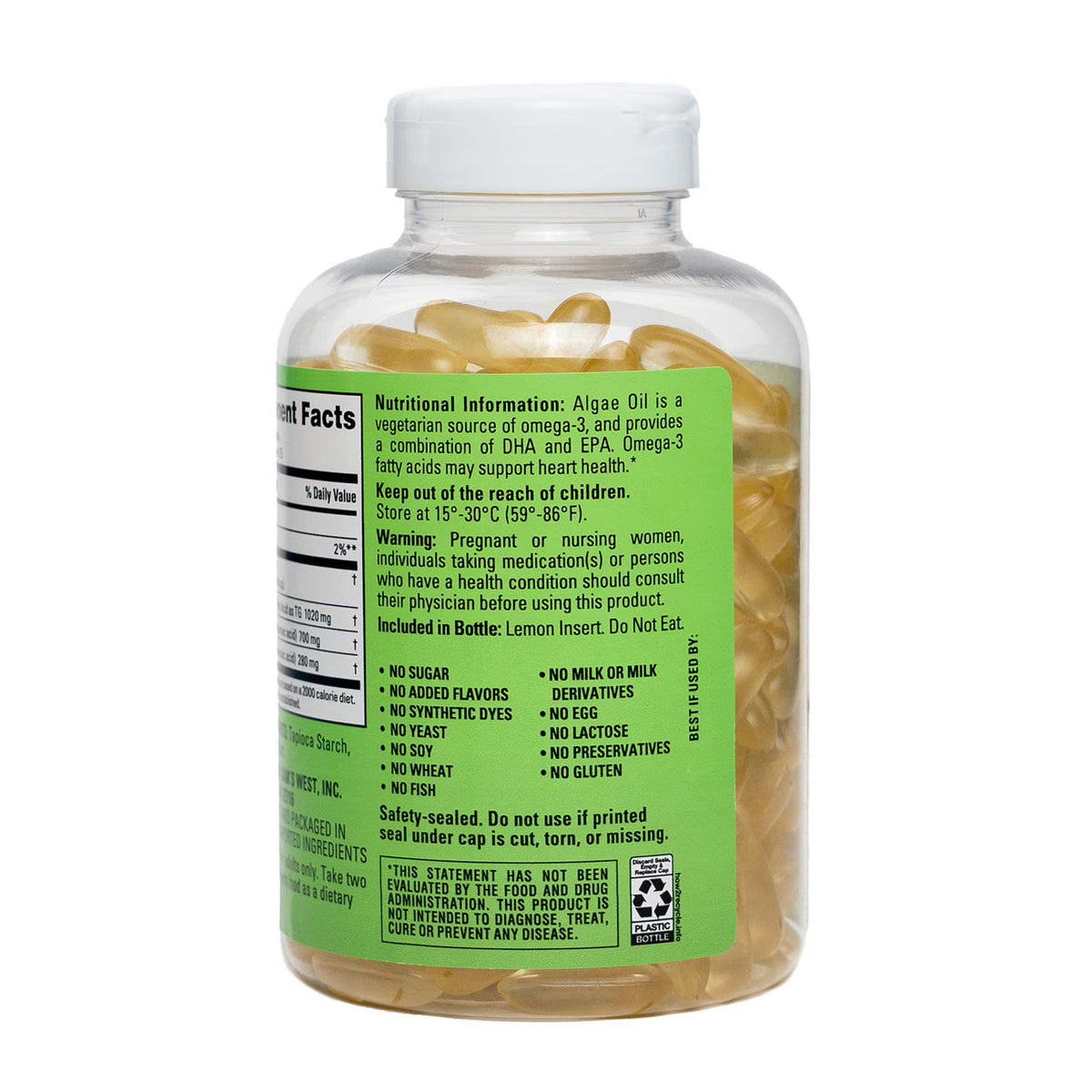 Member's Mark Vegan Omega-3 Softgels, 150 ct.