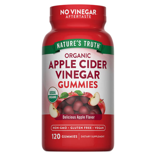 Nature's Truth Organic Apple Cider Vinegar 500 mg., 120 Gummies
