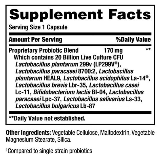 Nature's Bounty Ultra Strength Probiotic 10, 70 Capsules