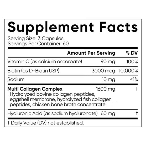 Sports Research Multi Collagen, 180 Capsules