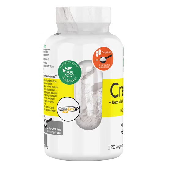 FEELGOOD Creatine+, 120 Vegan Capsules