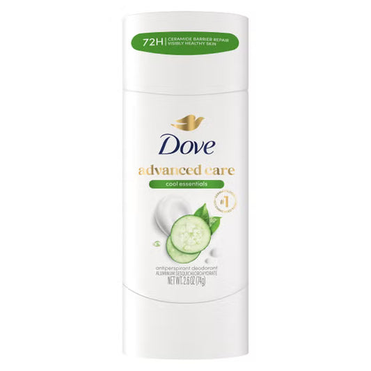 Dove Advanced Care Invisible+ Deodorant, 2.6 oz, 1-Pack