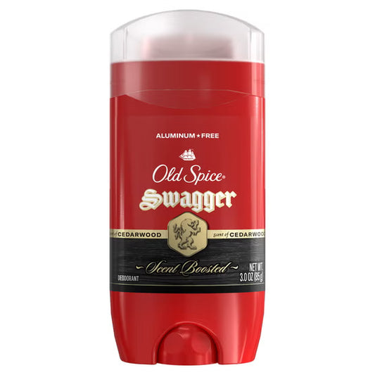 Old Spice Swagger Scent Boosted Aluminum Free Deodorant, 3 oz, 1-Pack