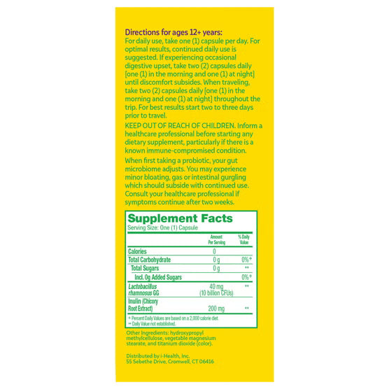 Culturelle Digestive Health Probiotic, 80 Vegetarian Capsules