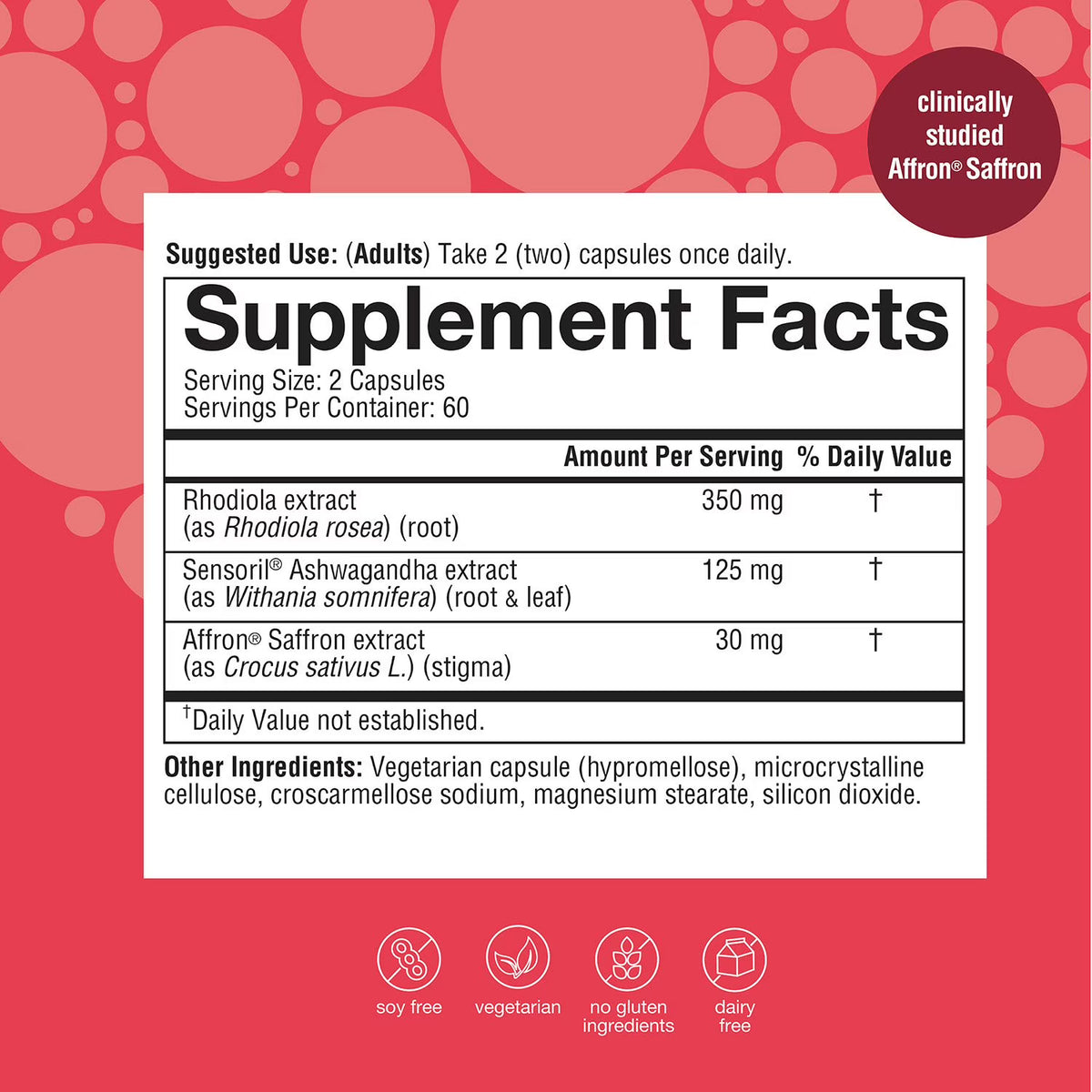 Youtheory Saffron Capsules, 120 ct.