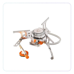 Widesea Outdoor Camping Gas Stove Strong Fire Heater Tourism Cooking Survival Furnace Supplies Picnic Equipment-လက်ကိုင် ဂတ်စ်မီးဖိုသေး