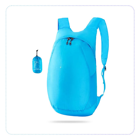 High Capacity Casual Sports bagTravel Daypack backpack for women travel hiking day backpack custom logo backpack foldable-ခေါက်သုံး ကျောပိုးအိတ်