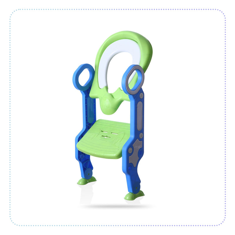 Soft Potty Trainer With Ladder-ဘိုထိုင်အိမ်သာတက် ကလေးလှေကား