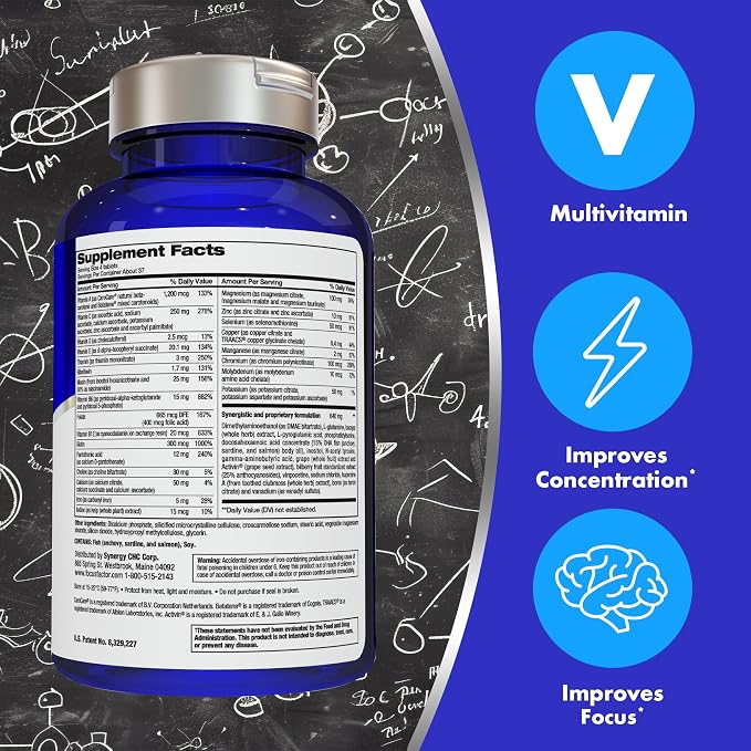 FOCUSfactor Nutrition For The Brain Dietary, 180 Tablets