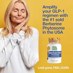 FEELGOOD Berberine Phytosome, 120 Vegan Capsules