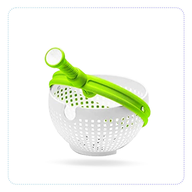 Rotating Vegetable Washing Basket-360 ဒီဂရီလှည့် ရေစစ်ဇကာ