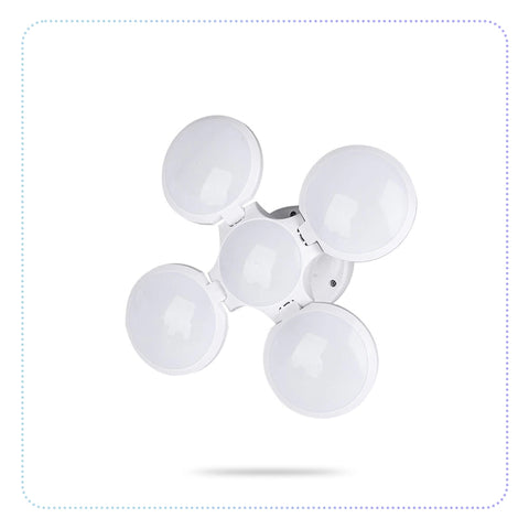 Outdoor Collapsable Solar Camping Lamp-ခေါက်ဖြန့်သုံး 4 ဖက်မီးအိမ်