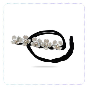 (Fancy) Women Vintage Shell Pearl Hairpin Bun Styling Hairpin Elegant Hair Scrunchies Flower Hair Maker Tools Hair Accessories-ဆံထုံးကလစ်ချောင်း