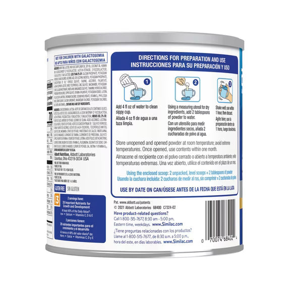 Go & Grow 360 Total Care by Similac Toddler Nutritional Drink Powder, 24-oz Can