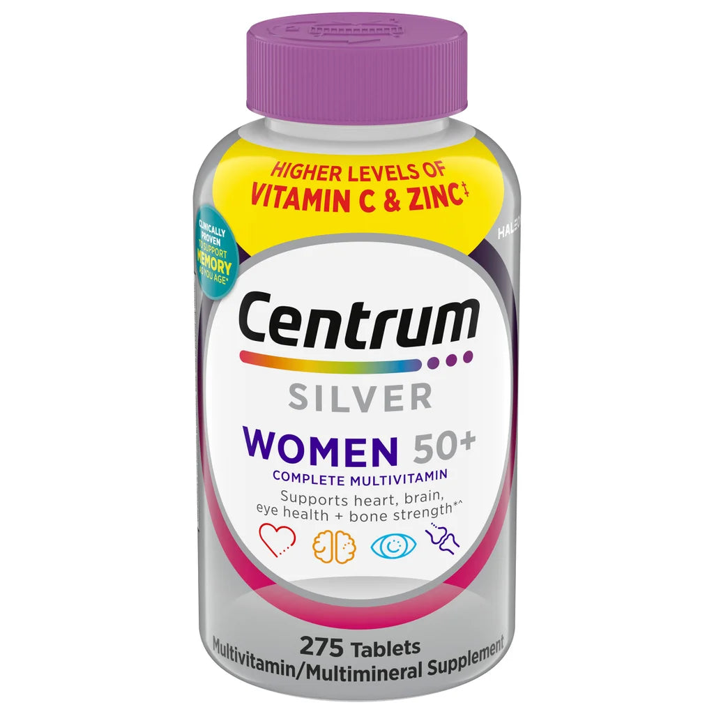 Centrum Silver Women's 50+ Multivitamin, 275 Tablets