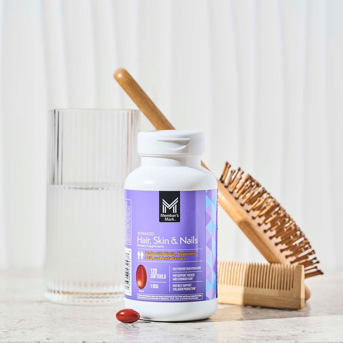 Member's Mark Advanced Hair, Skin & Nails Softgels, 120 ct.