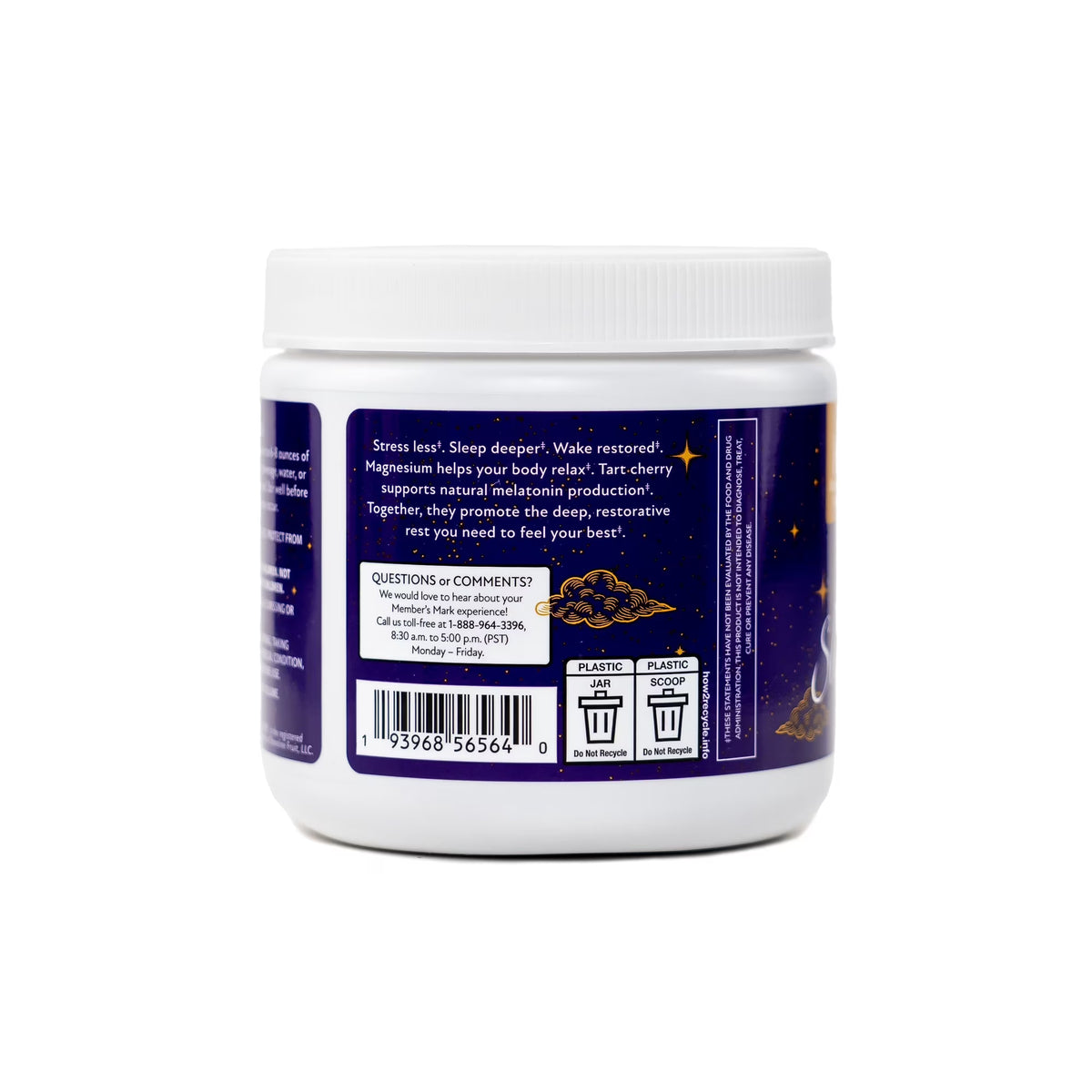 Member's Mark L-Theanine & Tart Cherry Magnesium Sleep Powder Supplement