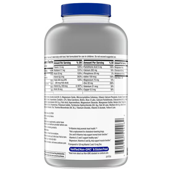 Centrum Silver Men's 50+ Multivitamin, 275 Tablets