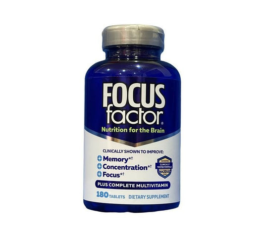 FOCUSfactor Nutrition For The Brain Dietary, 180 Tablets