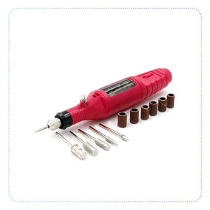 Electric Nail Drill Machine Manicure-အသွား 6 ခုပါလက်သည်းညှိ၊ ပုံဖော်စက်