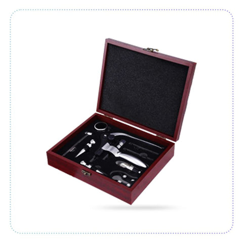 Wine Opener Set- 9 မျိုးပါ ဝိုင်ဖောက်သေတ္တာ