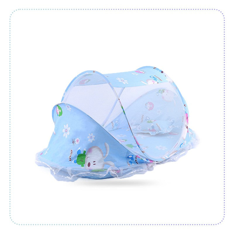 Portable Anti Mosquito Baby Bed- ကလေးအိပ် ခေါက်ခြင်ထောင်