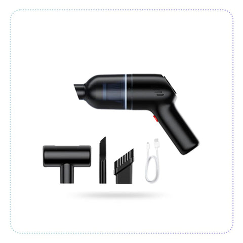 Cordless Vacuum CLeaner-ခေါင်း 3 မျိုးပါဖုန်စုပ်စက်