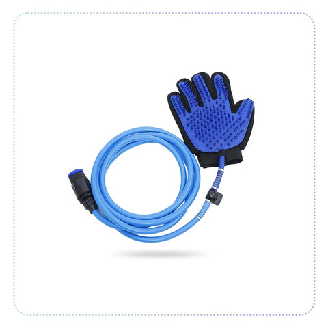 Pet Shower Spraying Bathing Glove