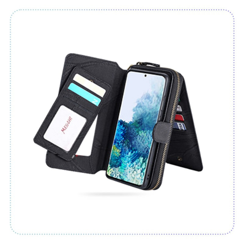 Mobile Phone Case Wallet-သားရေဖုန်းကာဗာ လက်ကိုင်အိတ်