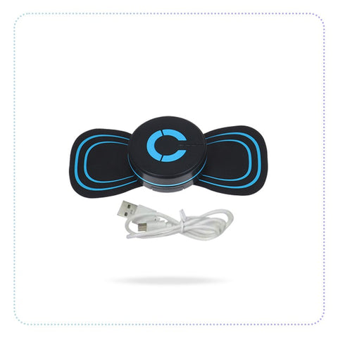 Portable Mini Back And Shoulder Neck Body Massager Multifunctional Massage Mat Cervical Spine Mini Electric Massager-ကပ်ခွာ နှိပ်စက်