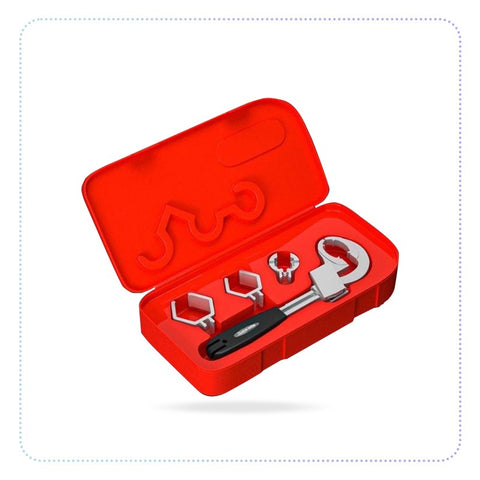 Multifunction Bathroom Wrench-ပိုက်ပြင်နှင့်ဆောက်လုပ်ရေးသုံး ဂွ