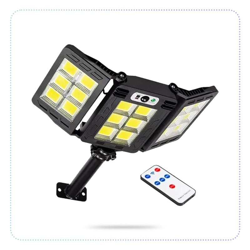 Solar Motion Outdoor Lights-အလင်း ပုံစံ 3 မျိုးပါ ဆိုလာသုံး LED မီး