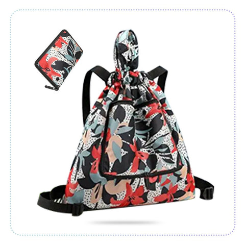 Foldable Large Capacity Travel Bagpack-အစုံထည့် ရေစိုခံကျောပိုးခေါက်အိတ်