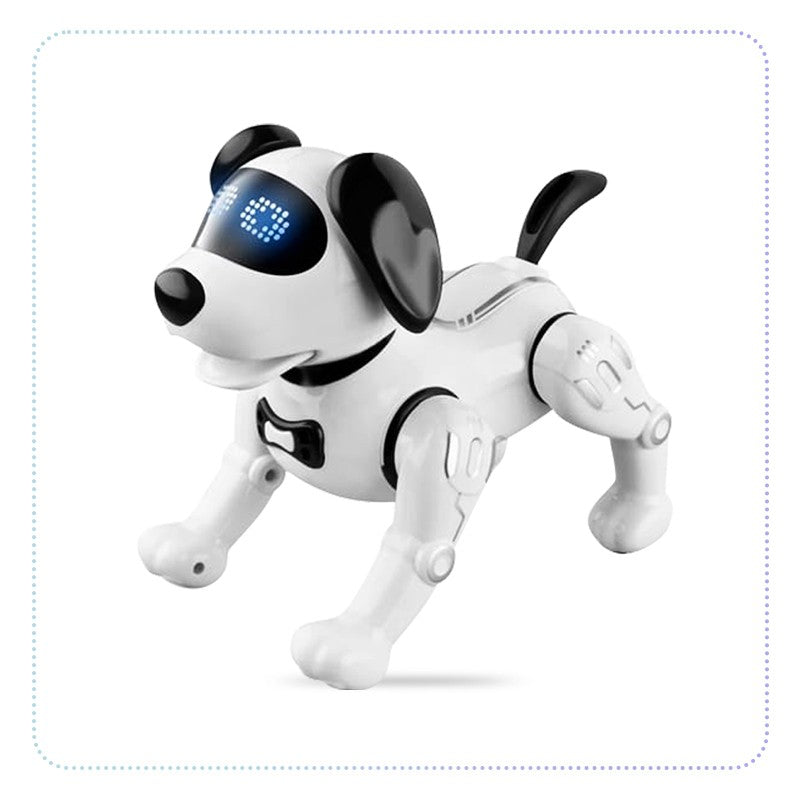 JJRC Rc Robot Dog Toy Animals Radio Control Smart Robot Dog 2.4G Intelligent Robot Programable Pet Children Toys for Boy Kids-စက်ရုပ်ခွေး