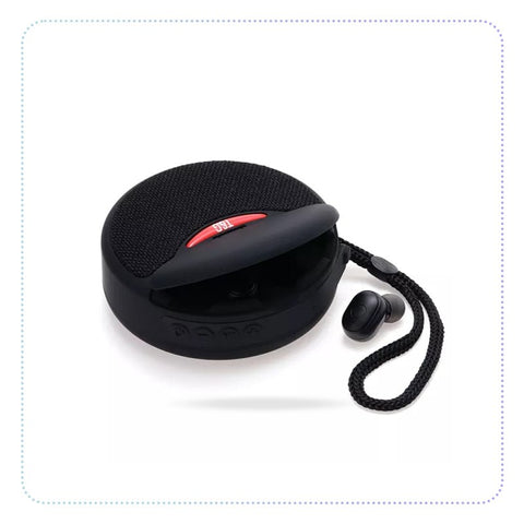 Portable Bluetooth Speaker Earphones-အိတ်ဆောင်နားကြပ်တွဲလျက် စပီကာ