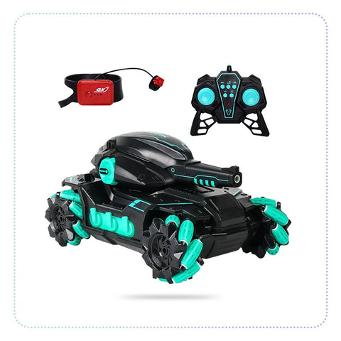 Remote Control Waterbomb Tank-ရီမု 2 မျိုးသုံး ရေသီးလုံးပစ်တင့်ကား
